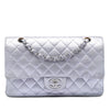 Secondhand Chanel Medium Classic Metallic Lambskin Double Flap
