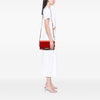 Burberry Leather and House Check Canvas Bridle Abbott Crossbody Secondhand