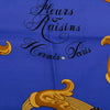 Hermès Fleurs et Raisins Silk Scarf 90 Secondhand