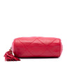 Chanel Mini Quilted Lambskin Tassel Barrel Crossbody Secondhand