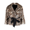 Secondhand Collection Privée Leopard Pattern Fur Jacket - '90s