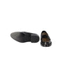 Secondhand Louis Vuitton Black and Monogram Canvas Moccasin - '20s
