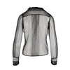 Secondhand Red Valentino Sheer Lace Shirt - '10s