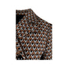 Secondhand Prada Geometric Print Double Breasted Jacket - '10s