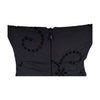 Secondhand Vivienne Westwood Black Embroidered Halter Dress - '00s
