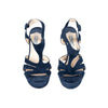 Secondhand Prada Suede Open-toe Heels - '10s