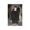 Secondhand 6267 Feather Embroidered Dress - '00s