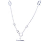 Hermès Sterling Silver Farandole 120 Necklace - '10s