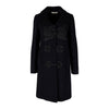 Secondhand Prada Appliqué Embroidered Wool Coat - '10s