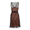 Secondhand Moschino Lace Dress with Pink Camisole - '10s