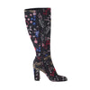 Secondhand Valentino Garavani Floral Jacquard Knee-High Boots – ’10s