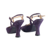 Secondhand Prada Purple Suede T-Strap Pumps – '00s