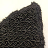 Chanel Black Knitted Camélia Brooch - '90s Second hand