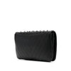 Secondhand Chanel Black Chevron Quilted Leather Bag - 2010s
