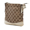 Secondhand Gucci Small GG Canvas Perforated Crossbody