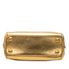 Secondhand Saint Laurent Toy Metallic Leather Classic Duffle Satchel