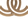 Chanel CC Gold-Plated Strass Brooch Secondhand