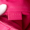 Secondhand Prada Small Canvas Canapa Grommet Satchel
