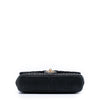Secondhand Chanel Chevron Python Embossed Calfskin and Suede Single Flap
