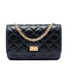 Chanel Quilted Aged Calfskin Reissue 2.55 Wallet on Chain Secondhand