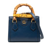 Secondhand Gucci Small Calfskin Bamboo Diana Satchel