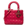 Dior Medium Lambskin Cannage Lady Dior Secondhand