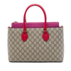 Gucci GG Supreme Linea A Satchel Secondhand