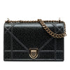 Dior Medium Crackled Deerskin Diorama Flap Secondhand