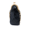 Chanel CC Quilted Lambskin Lipstick Case on Chain Secondhand