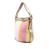 LOEWE Anagram Canvas New Road Shoulder Bag Secondhand