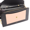 Celine Tricolor Leather Pocket Envelope Wallet On Chain Secondhand