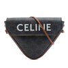 Celine Triomphe Coated Canvas Logo Triangle Crossbody Secondhand