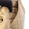 Chanel Mini Rectangular Classic Metallic Lambskin Egyptian Amulet Charms Single Flap Secondhand