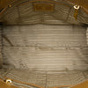 Prada Saffiano Trimmed Canvas Canapa Satchel Secondhand