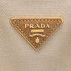 Prada Saffiano Trimmed Canvas Canapa Satchel Secondhand