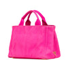Prada Small Canvas Canapa Logo Tote Secondhand