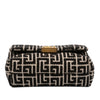 Balmain Mini Monogram Jacquard 1945 Crossbody Secondhand
