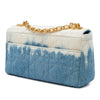 Dior Medium Denim Tie Dye Macrocannage Caro Bag Secondhand