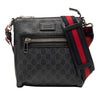 Secondhand Gucci Small GG Supreme Web Messenger Bag