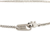 Louis Vuitton Brass Collier Plaque Damier Pendant Necklace Secondhand