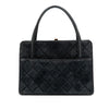 Chanel Quilted Suede Handbag Secondhand