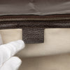 Secondhand Gucci Large GG Canvas New Bamboo Top Handle Bag