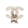 Secondhand Chanel CC Gold Plated Pearl Stud Clip On Earrings