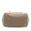 Secondhand Prada Canvas Canapa Logo Bow Satchel