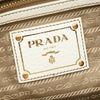 Secondhand Prada Canvas Canapa Logo Bow Satchel
