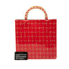 Chanel Chocolate Bar Patent Tweed Print Tote Secondhand