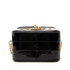 Saint Laurent Matelasse Patent Monogram Vicky Vanity Bag Secondhand
