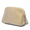 Chanel CC Metallic Calfskin Cosmetic Pouch Secondhand