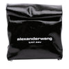 Alexander Wang Patent Logo Lunch Bag Clutch Secondhand