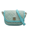 Chanel Mini CC Quilted Denim Messenger Flap Secondhand